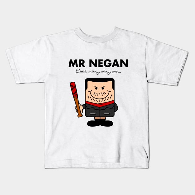 Mr Negan Kids T-Shirt by Woah_Jonny
